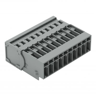 Wtyk X-COM 10-biegunowy szary raster 5mm 769-610 /25szt./ WAGO (769-610)
