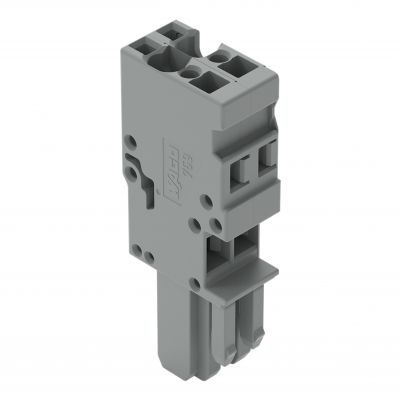 1-przewodowe gniazdo CAGE CLAMP szara /100szt./ WAGO (769-102)