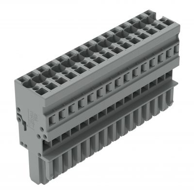 1-przewodowe gniazdo CAGE CLAMP szara /10szt./ WAGO (769-115)