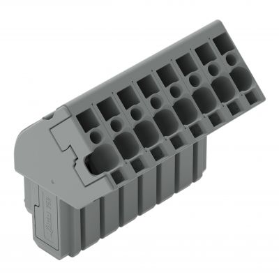 1-przewodowe gniazdo kątowe CAGE CLAMP szara /25szt./ WAGO (769-108/022-000)