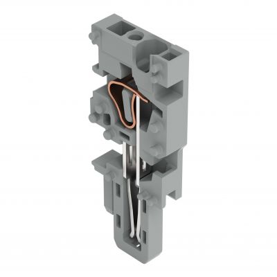 Moduł wewnętrzny 1-przewodowe gniazdo CAGE CLAMP szara /250szt./ WAGO (769-502)