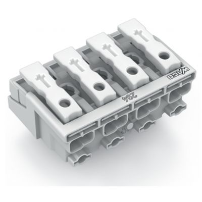Złączka zasilająca 4-przewodowa 2,5mm2 szara 294-4004 /500szt./ WAGO (294-4004)