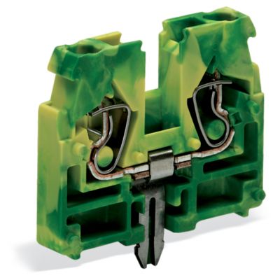 Złączka 2-przewodowa wewnętrzna PE 2,5mm2 żółto-zielona 869-328 /100szt./ WAGO (869-328)