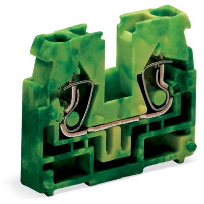 Złączka 2-przewodowa końcowa 2,5mm2 żółto-zielona 869-347 /100szt./ WAGO (869-347)