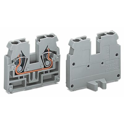 Złączka 2-przewodowa końcowa 2,5mm2 jasnoszara 869-359 /100szt./ WAGO (869-359)