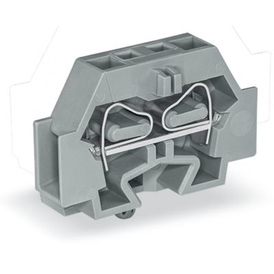 Złączka 2-przewodowa 4mm2 szara ze stopką montażową 262-311 /50szt./ WAGO (262-311)