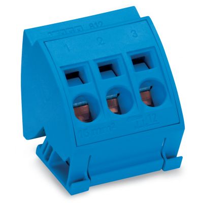 Blok potencjałowy 16mm2 jasnoszary 812-111 /12szt./ WAGO (812-111)