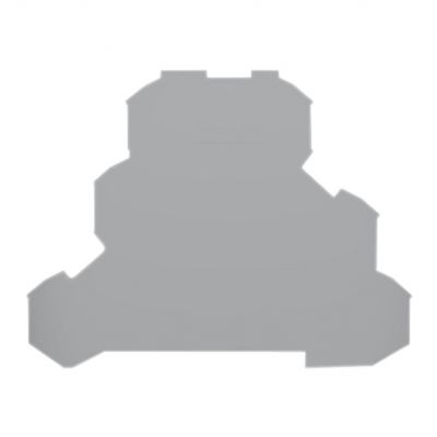 Ścianka końcowa szara TOPJOBS 2002-3291 /25szt./ WAGO (2002-3291)