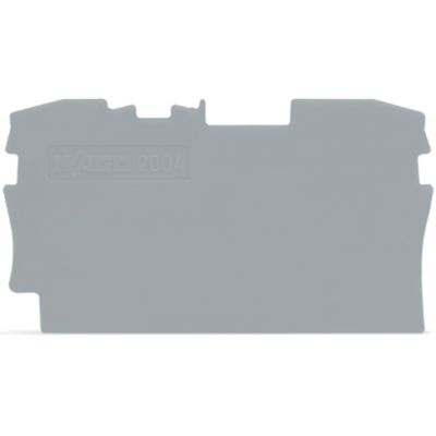 Ścianka końcowa szara TOPJOBS 2004-1291 /25szt./ WAGO (2004-1291)