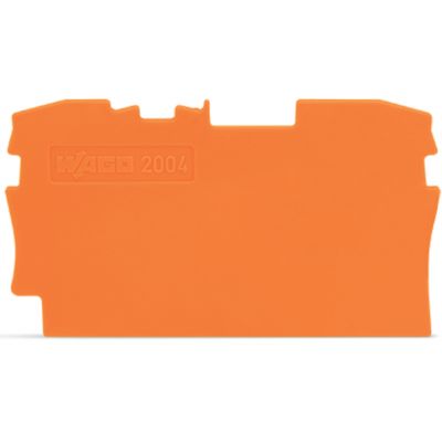 Ścianka końcowa pomarańczowa TOPJOBS 2004-1292 /25szt./ WAGO (2004-1292)