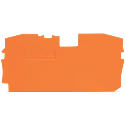 Ścianka końcowa pomarańczowa TOPJOBS 2010-1292 /25szt./ WAGO (2010-1292)