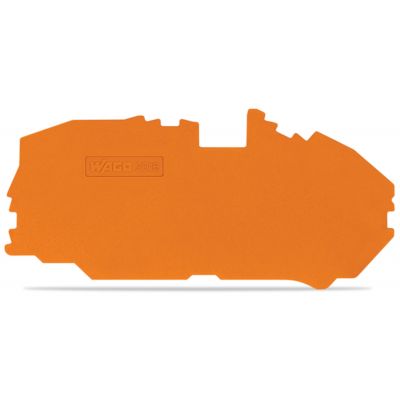 Ścianka końcowa pomarańczowa 2016-7692 TOPJOBS /25szt./ WAGO (2016-7692)