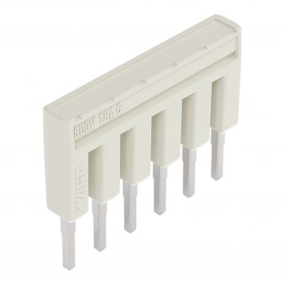 Mostek grzebieniowy 6-torowy jasnoszary 2001-406 TOPJOBS /25szt./ WAGO (2001-406)