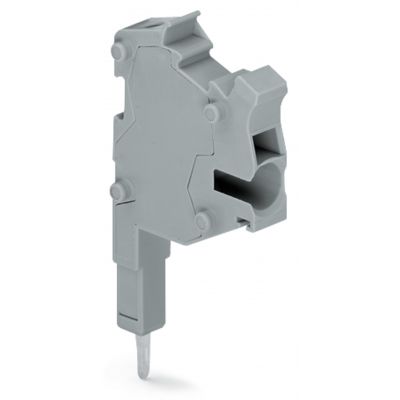 Modularny wielowtyk TOPJOBs do montażu zatrzaskowego do otworów na mostek szary /25szt./ WAGO (2002-511)