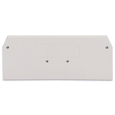 Ścianka końcowa jasnoszara 280-358 /25szt./ WAGO (280-358)