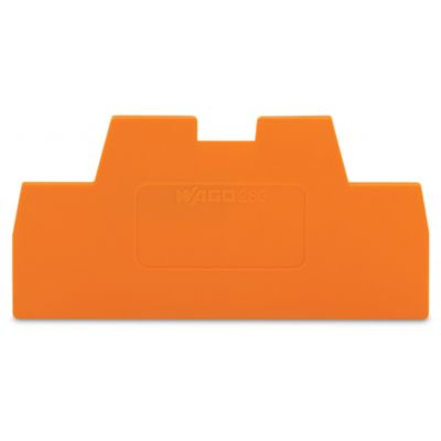 Ścianka dystansowa gr. 1,1mm pomarańczowa /25szt./ WAGO (280-366)