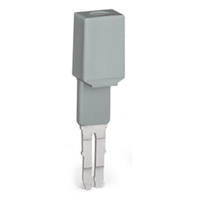 Adapter pomiarowy szer. 8,3mm do wtyku pomiarowego Ø 4mm szary /25szt./ WAGO (209-170)