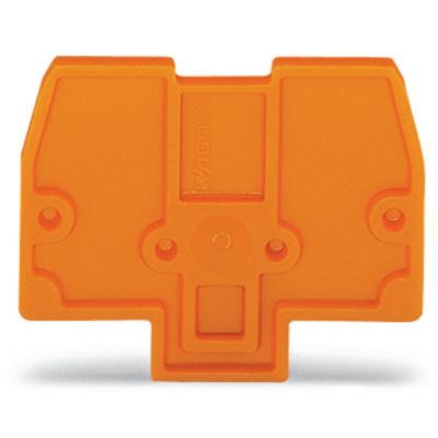 Ścianka końcowa/wewnętrzna gr. 2mm jasnoszara /25szt./ WAGO (870-925)