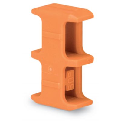 Element mocujący do złączek silnoprądowych 50mm2 pomarańczowy /25szt./ WAGO (285-448)