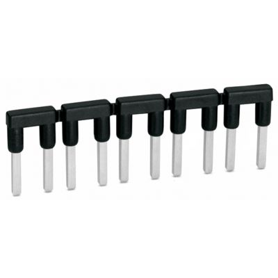 Mostek poprzeczny 4mm2 32A czarny 862-482 /5szt./ WAGO (862-482)
