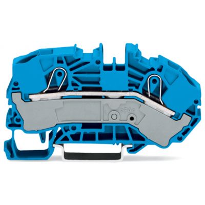 2-przewodowa złączka zasilająca 16mm2 niebieska /20szt./ WAGO (2016-7604)