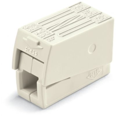 Szybkozłączka oświetleniowa 2x 1-2,5mm2 biała 224-112 /100szt./ WAGO (224-112)