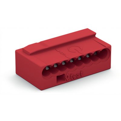 Złączka 8-przewodowa do puszek instalacyjnych MICRO 243-808 /50szt./ WAGO (243-808)