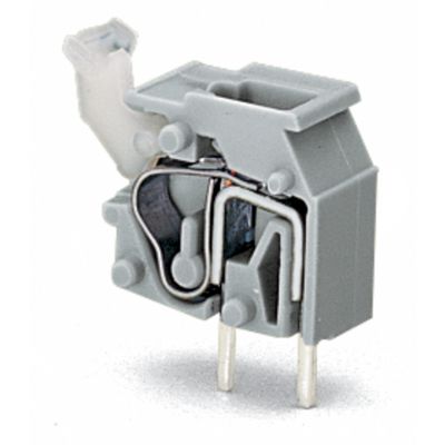 Modularna złączka do płytek drukowanych przycisk 2,5mm2 RM 7,5/7,62mm 1-bieg pomarańczowa /100szt./ WAGO (255-756)