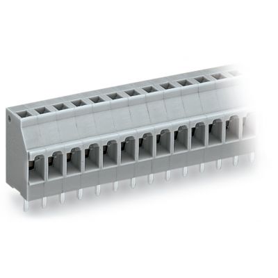 Złączka do płytek drukowanych 2,5mm2 RM 5mm 4-bieg jasnoszary /60szt./ WAGO (740-104/000-021)