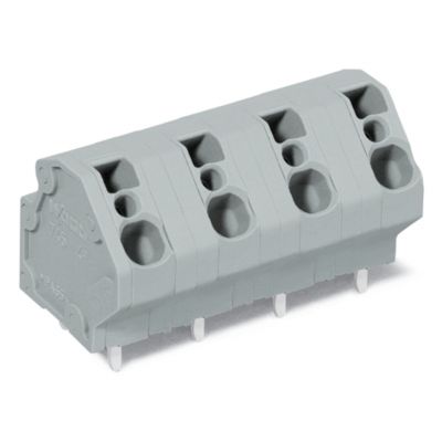 Złączka do płytek drukowanych 4mm2 RM 10mm 9-bieg szara /36szt./ WAGO (745-3209)