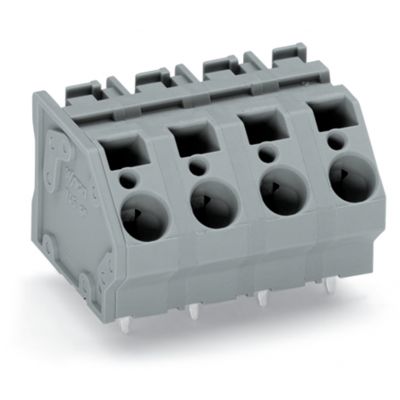 Złączka do płytek drukowanych 6mm2 RM 10mm 5-bieg szara /40szt./ WAGO (745-1355)