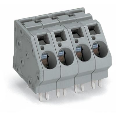 Złączka do płytek drukowanych 16mm2 RM 10mm 4-bieg szara /16szt./ WAGO (745-504/011-000)
