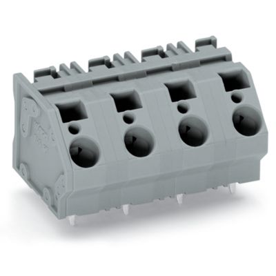 Złączka do płytek drukowanych 6mm2 RM 12,5mm 10-bieg szara /16szt./ WAGO (745-1410)