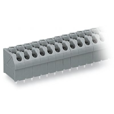 Listwa zaciskowa do płytek drukowanych 4-biegunowy niebieska raster 5mm 250-504/000-006 /55szt./ WAGO (250-504/000-006)