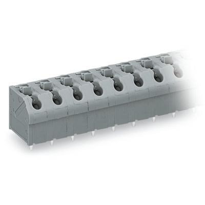 Złączka do płytek drukowanych przycisk 1,5mm2 RM 7,5mm 3-bieg niebieski /50szt./ WAGO (250-603/000-006)