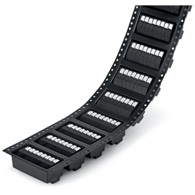 Złączka THR do płytek drukowanych przycisk 1,5mm2 RM 3,5mm 3-bieg czarny /160szt./ WAGO (805-303/200-604/997-405)