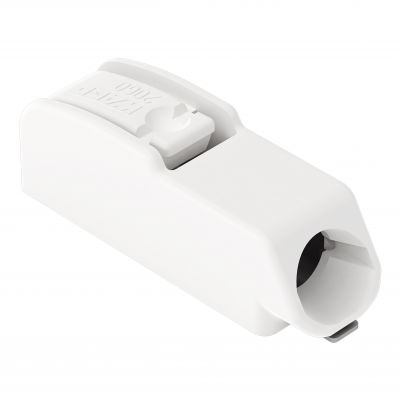 Złączka SMD do płytek drukowanych przycisk 0,75mm2 raster 4mm 1-bieg. biała /1500szt./ WAGO (2060-451/998-404)