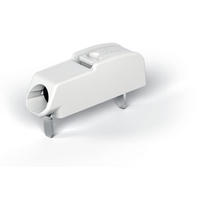 Złączka THR do płytek drukowanych przycisk 0,75mm2 raster 4mm 1-bieg. biała /1200szt./ WAGO (2060-1451/998-404)
