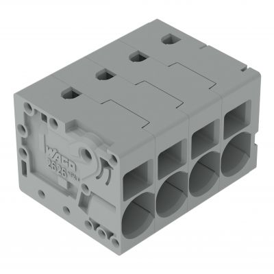 Złączka do płytek drukowanych 6mm2 RM 7,5mm 10-bieg szara /16szt./ WAGO (2626-1110/020-000)