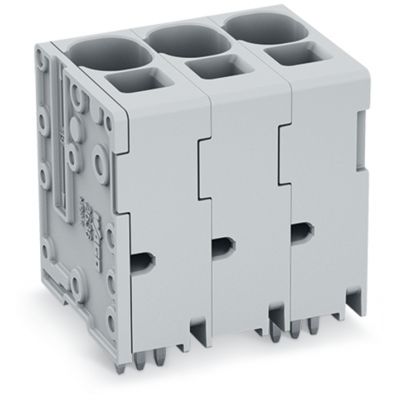 Złączka do płytek drukowanych 16mm2 RM 10mm 8-bieg szara /20szt./ WAGO (2636-3108/020-000)