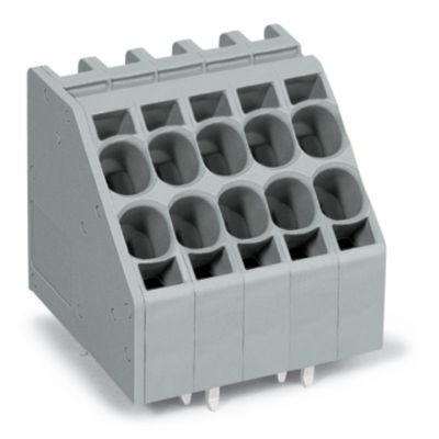 2-przew złączka do płytek drukowanych 10mm2 RM 7,5mm 9-bieg szara /12szt./ WAGO (746-2309)