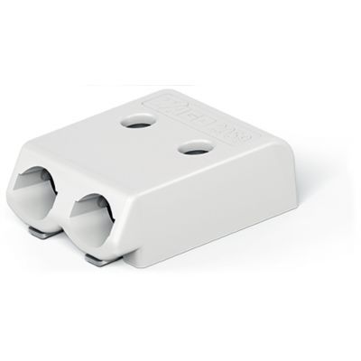 Złączka SMD do płytek drukowanych 0,5mm2 raster 3mm 2-bieg. biała /1750szt./ WAGO (2059-302/998-403)