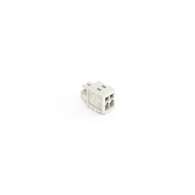 Gniazdo MCS-MINI Classic 2-biegunowe jasnoszare raster 3,5 mm 734-102 /200szt./ WAGO (734-102)