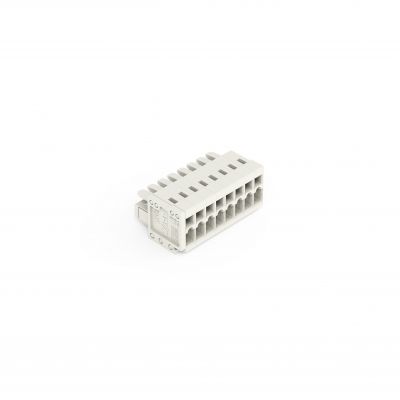 Gniazdo MCS-MINI Classic 8-biegunowe jasnoszare raster 3,5mm 734-108 /50szt./ WAGO (734-108)