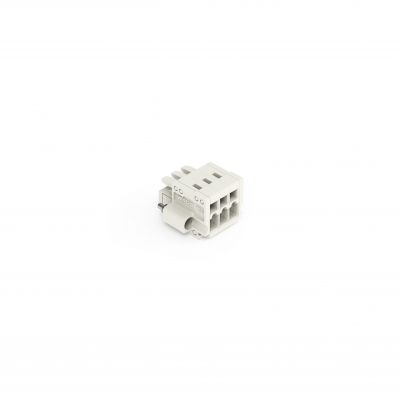 Gniazdo MCS-MINI Classic 3-biegunowe jasnoszare raster 3,5mm 734-103/107-000 /100szt./ WAGO (734-103/107-000)