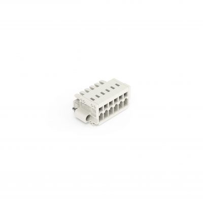 Gniazdo MCS-MINI Classic 6-biegunowe jasnoszare raster 3,5mm 734-106/107-000 /50szt./ WAGO (734-106/107-000)