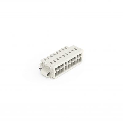 Gniazdo MCS-MINI Classic 9-biegunowe jasnoszare raster 3,5mm 734-109/107-000 /50szt./ WAGO (734-109/107-000)