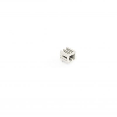 Wtyk THT 1.0x1.0mm solder pin konstrukcja kątowa jasnoszary /200szt./ WAGO (734-162)