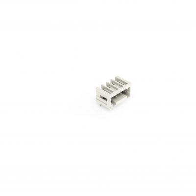 Wtyk THT 1.0x1.0mm solder pin konstrukcja kątowa jasnoszary /200szt./ WAGO (734-164)