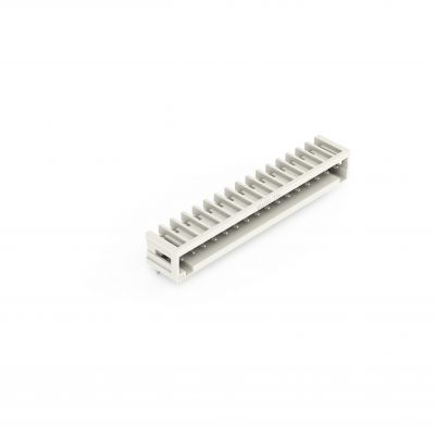 Wtyk THT 1.0x1.0mm solder pin konstrukcja kątowa jasnoszary /50szt./ WAGO (734-176)